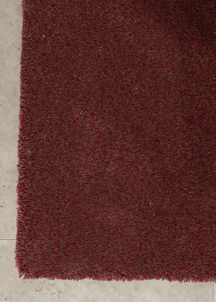 Wool Rug Candy Candy – Textured Wool Rug With A Dynamic Two-tone Effect