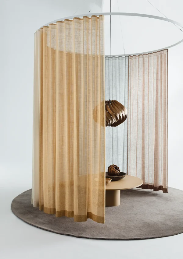 Light and airy Alma curtain fabric