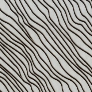 Topography curtain textile in an office