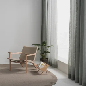 AVGO rug and Inspiro curtains from the Superellipse® collection