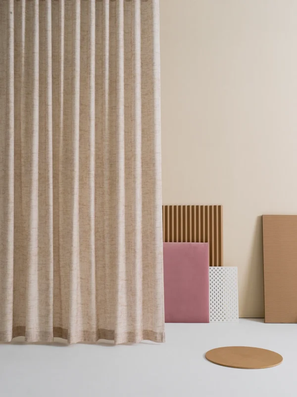 Ramie curtain fabric.