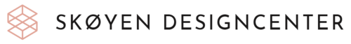 Skøyen Design Center logo, Almedahls’ showroom in Oslo, Norway.