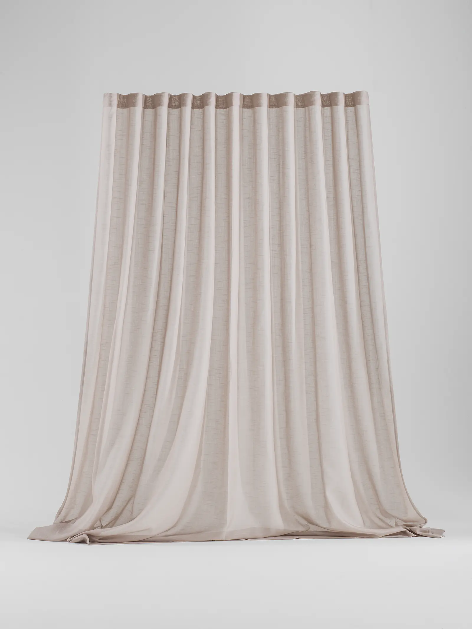 Almedahls curtain Wide a transparant textile.