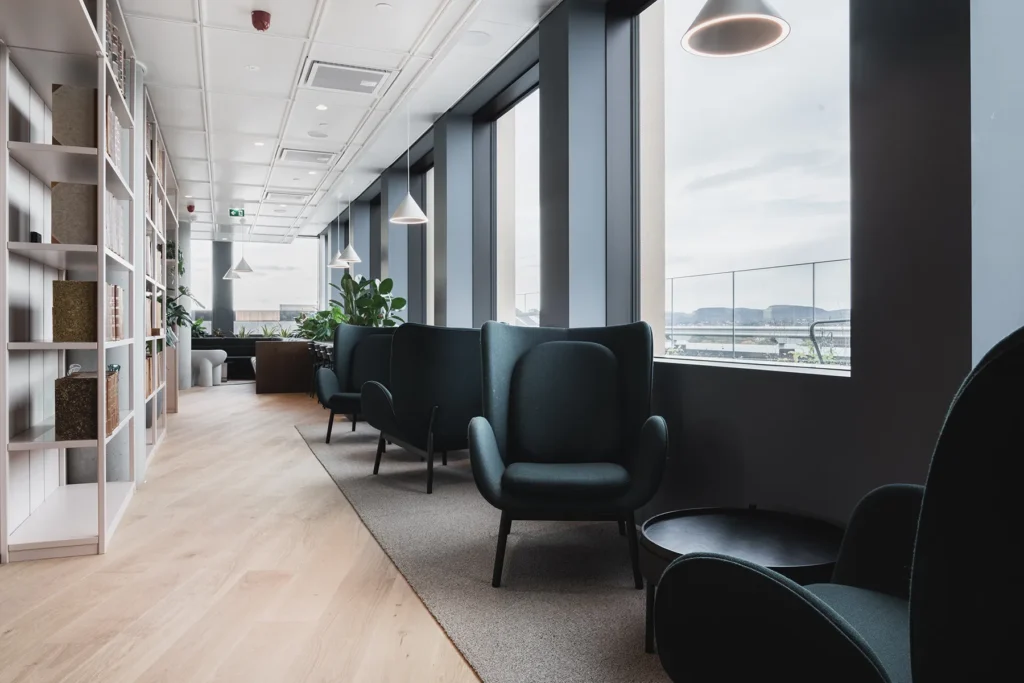 Creative Rugs projektet Thommessen Oslo, designade av Radius Design och fotograferade av Dag Sandven