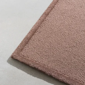 Frame concept rug in deep brown colour