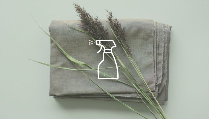 Photo with Almedahls hygiene symbol.