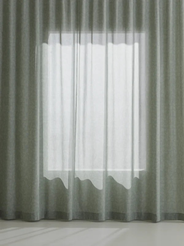 Curtain fabric Deep in window