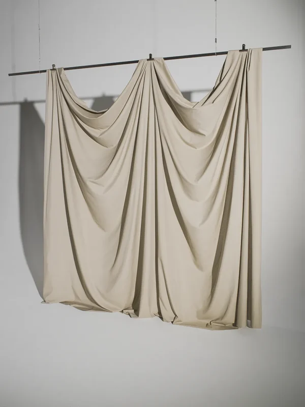 Mingle curtain fabric beige