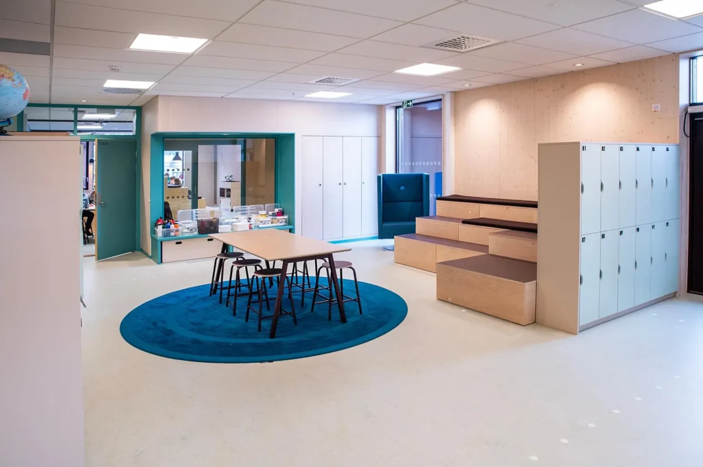 School environment, our rugs.