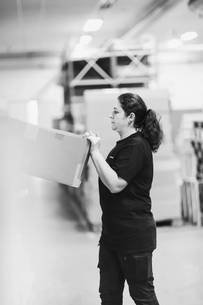 Marinella from our factory almedahl life