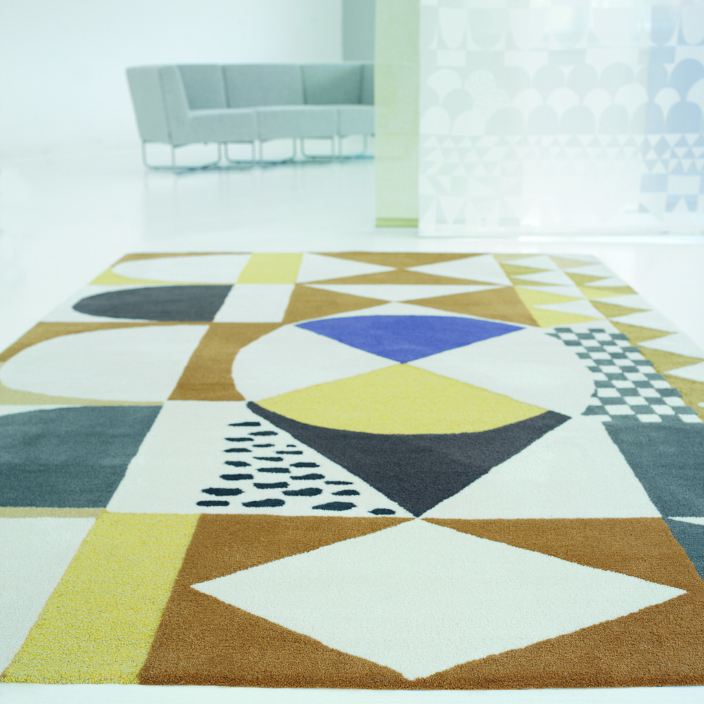 Arcade rug from Almedahls