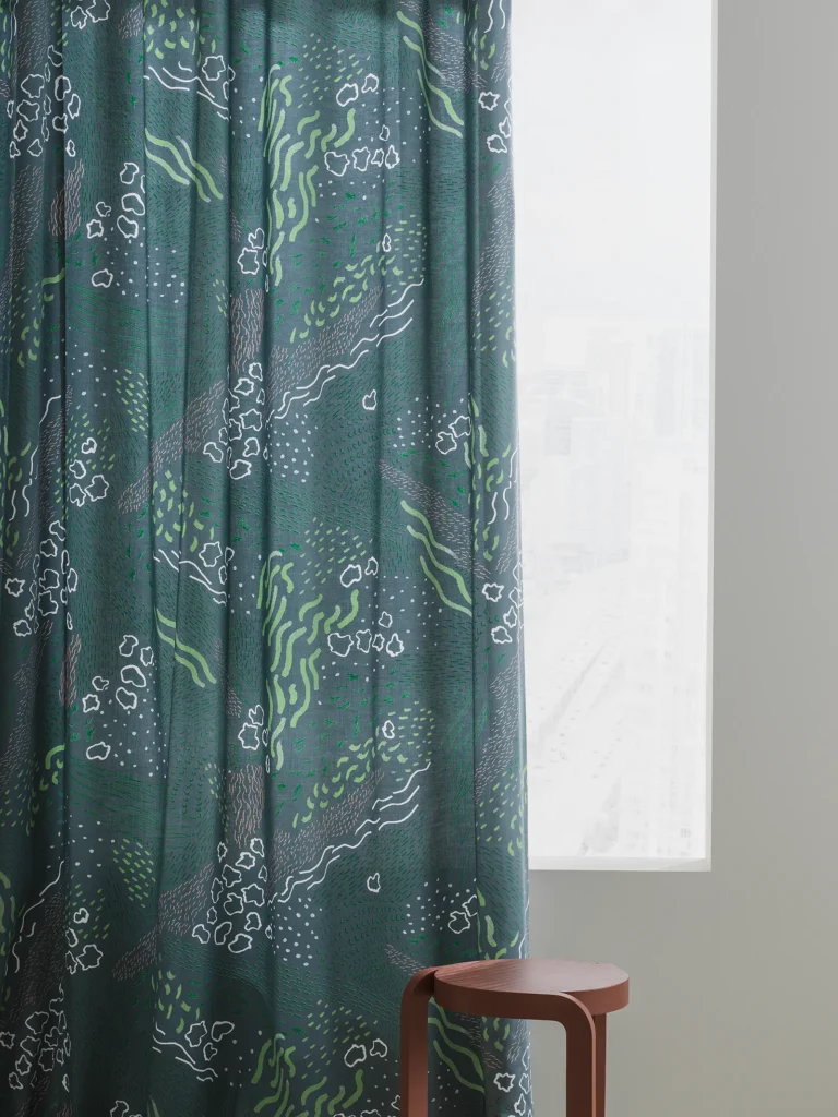 Wildflower curtain fabric